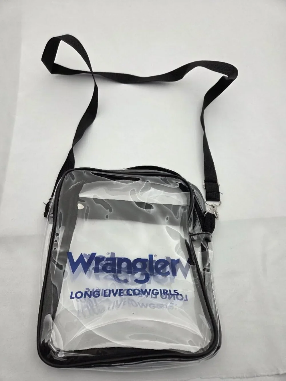 Wrangler Cowgirl Clear Concert Crossbody Bag - Stadium Approved